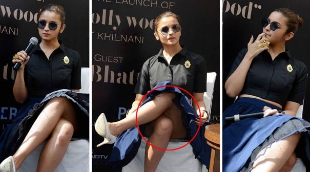 आलिया भट्ट की कुछ हैरान करने वाली Oops moments की तस्वीरे