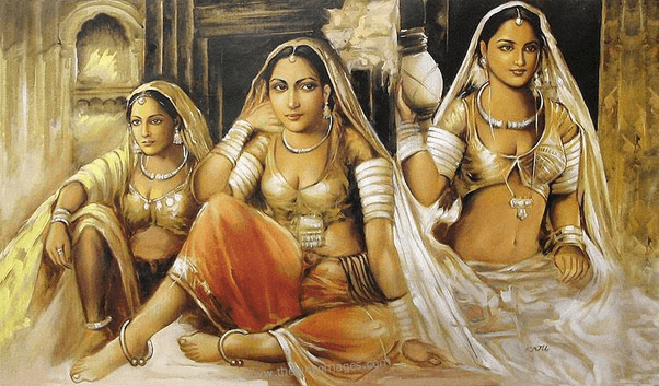 राजकुमारियों के साथ दी जाने वाली दासियों से क्या कार्य करवाए जाते थे ?