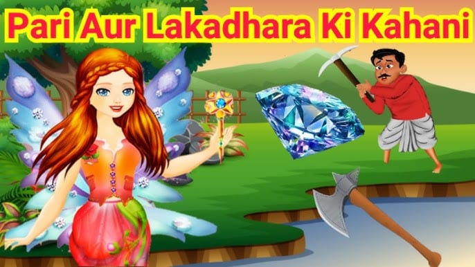लकड़हारा और परियों की कहानी Lakadahara Aur Pariyon Ki Kahani in Hindi