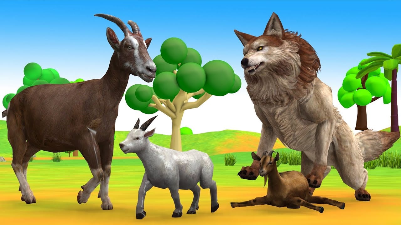 Bhedia Aur Bakri Ke Bacche: Fairy Tale in Hindi भेड़िया और बकरी के बच्चे: परी कहानी
