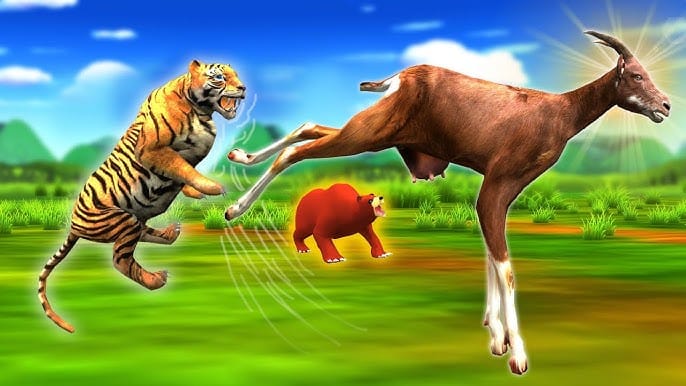 बकरी और बाघिन हिन्दी कहानी Bakri Aur Baaghin Story in Hindi