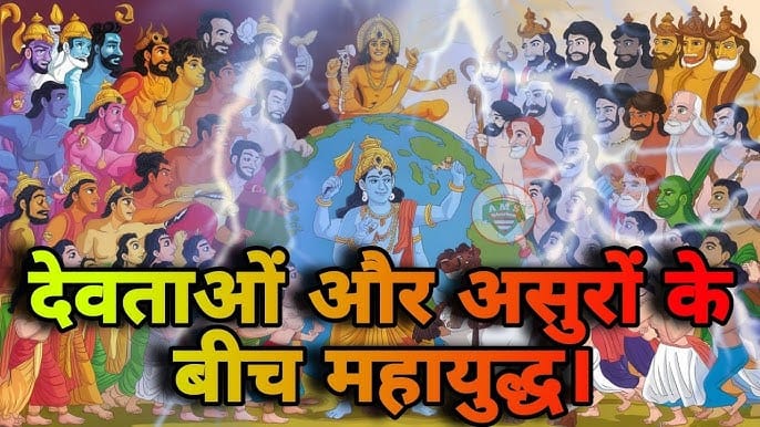 देवता और असोर हिन्दी कहानी