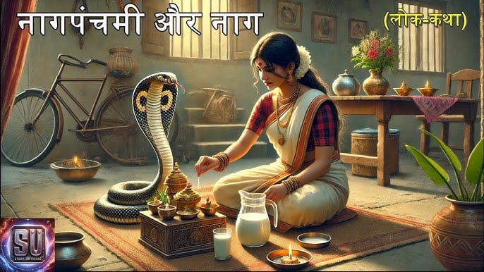 नागपंचमी और नाग हिन्दी लोक कथा