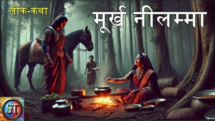 मूर्ख नीलम्मा हिन्दी लोक कथा