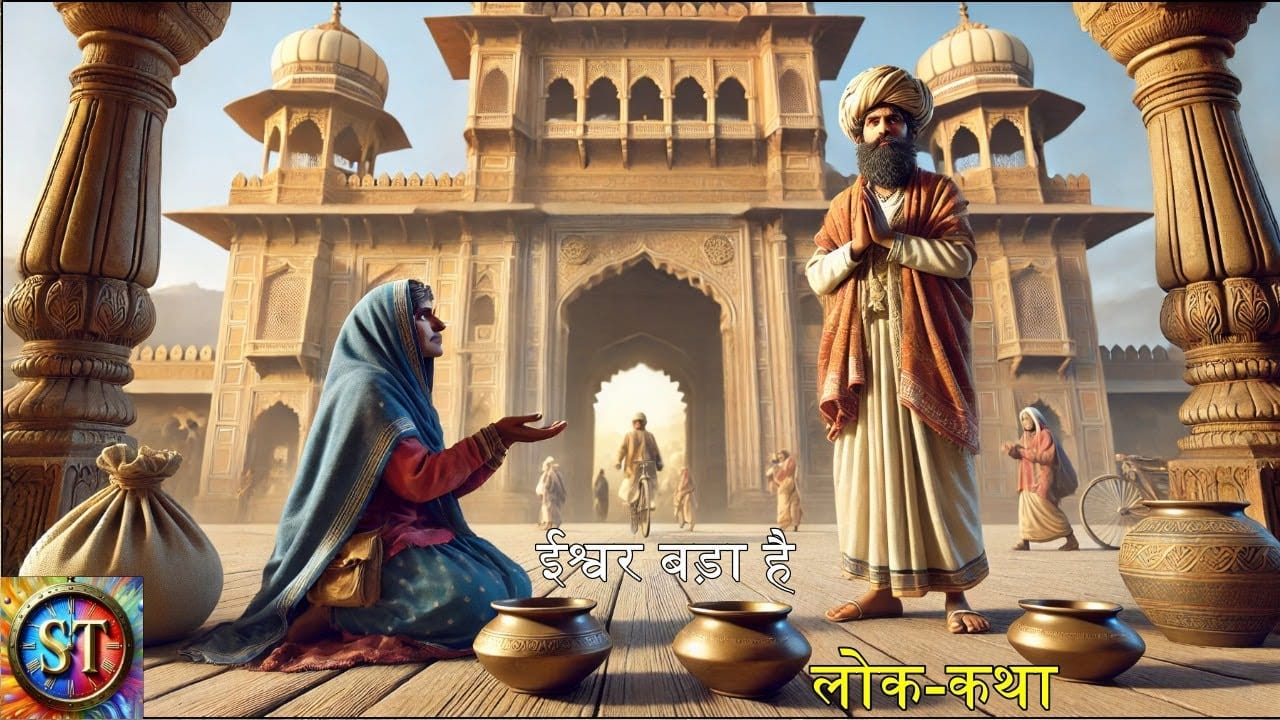 ईश्वर बड़ा है हिन्दी लोक कथा Ishwar Bada Hai Story in Hindi
