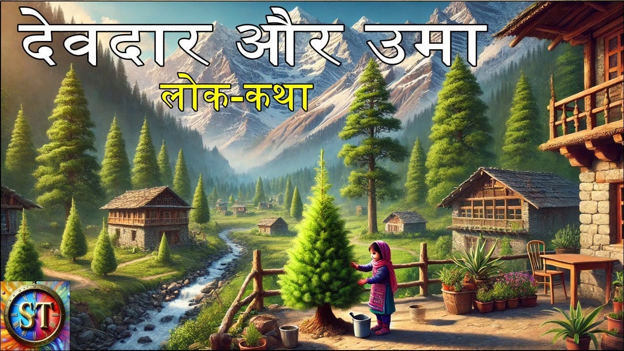 देवदार और उमा हिन्दी लोक कथा Deodar Aur Uma Story in Hindi
