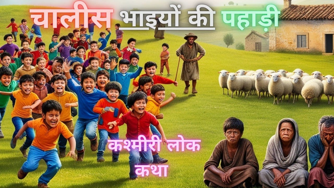चालीस भाइयों की पहाड़ी हिन्दी लोक कथा Chalis Bhaiyon Ki Pahadi Story in Hindi