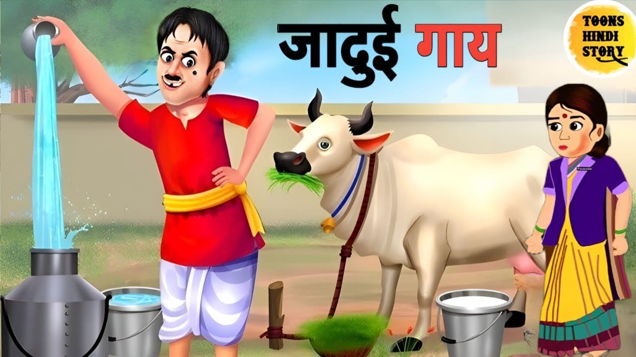 जादुई गाय हिन्दी कहानी Jadui Gaay Story in Hindi