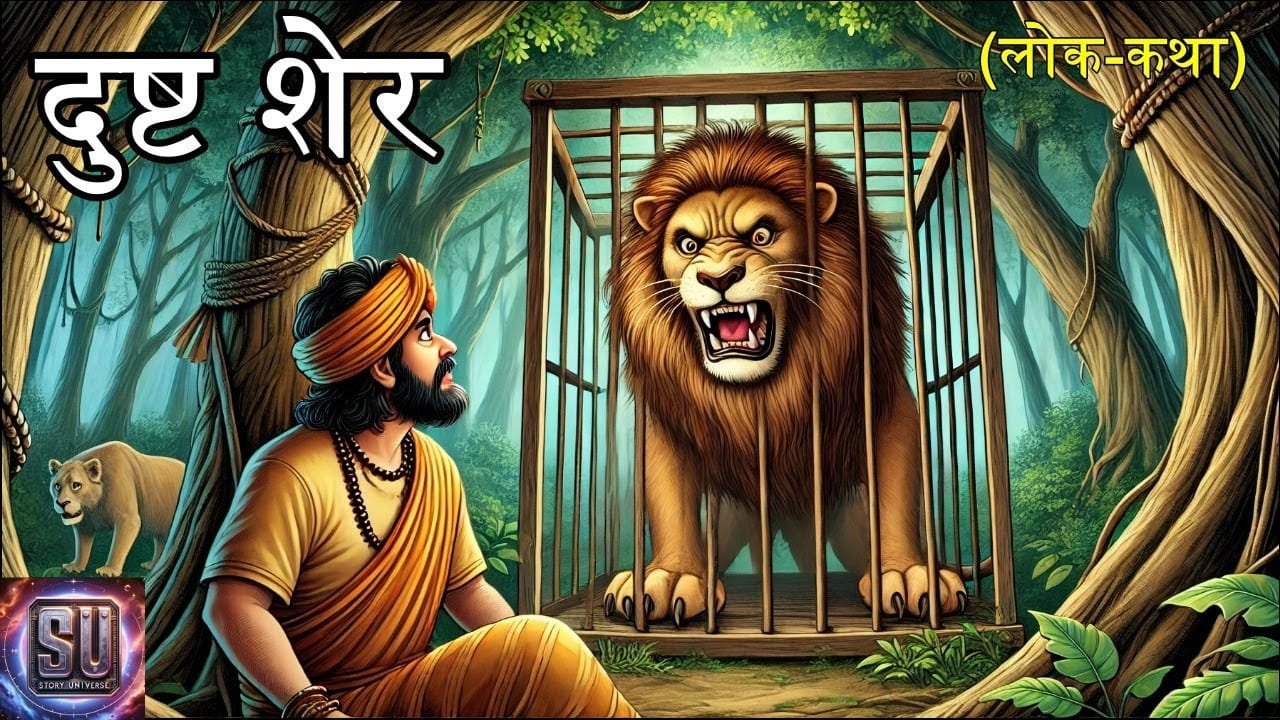 दुष्ट शेर की हिन्दी कहानी