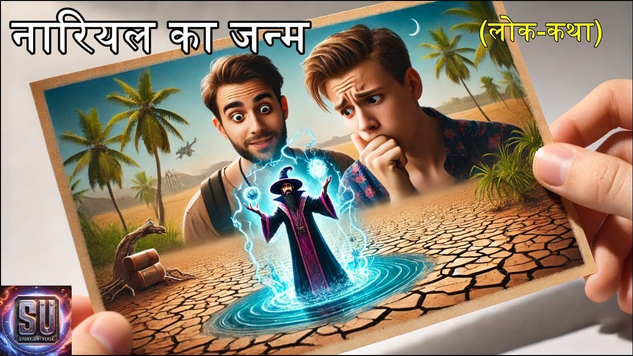 नारियल का जन्म हिन्दी लोक कथा Nariyal Ka Janm Story in Hindi