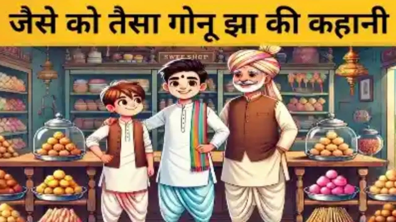 जैसे को तैसा गोनू झा की कहानी