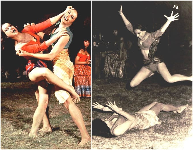 जब एक-दूसरे पर ऐसे टूट पड़ी एक्ट्रेसेस, देखें Photos,