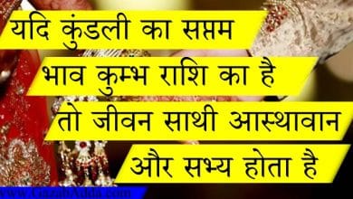 कैसा होगा आपका जीवनसाथी और वैवाहिक जीवन : जानिए How will your marriage partner and marriage live?