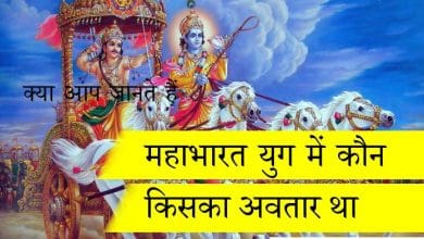 क्या आप जानते हैं महाभारत युग में कौन किसका अवतार था?