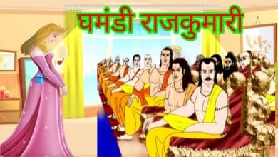 नुकीली ठुड्डीवाला राजा और घमंडी राजकुमारी की कहानी इन हिन्दी