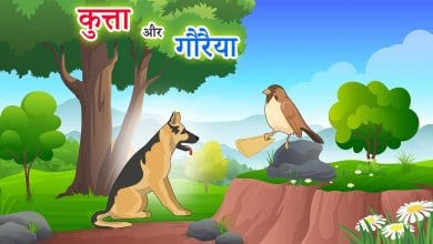 कुत्ता और गौरैया की दोस्ती की कहानी