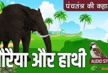हाथी और गौरैया पंचतंत्र की कहानी