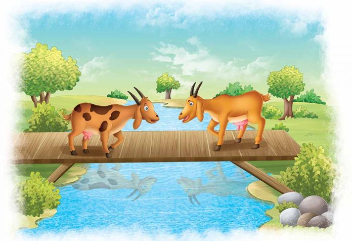 दो बकरियाँ ईसप की कहानी Do Bakriyan Aesop's Fable Story in Hindi